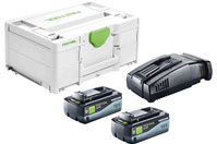 FESTOOL Zestaw energii SYS 18V 2x 8,0/SCA16 577327